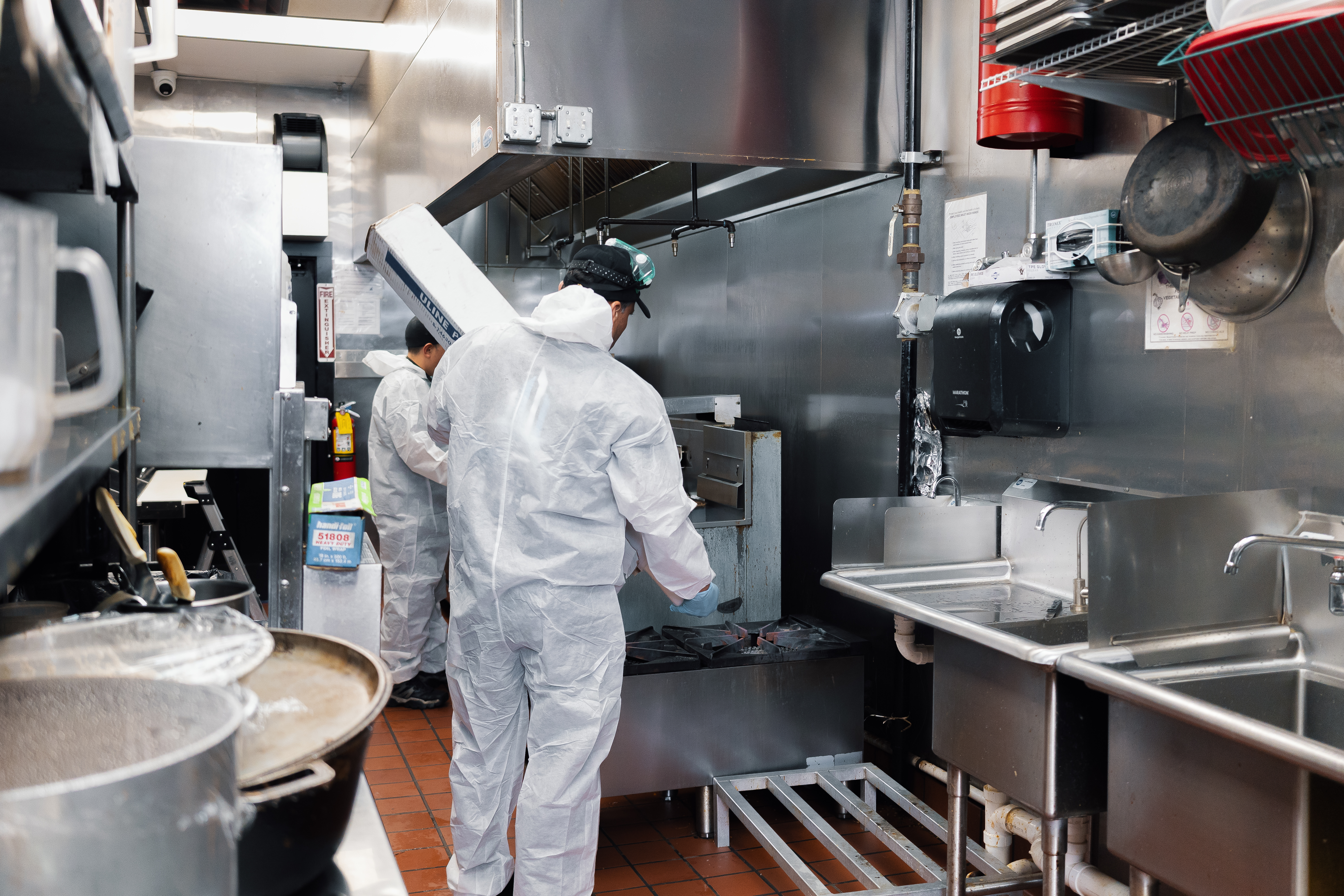 NFPA 96 Exhaust Hood Cleaning